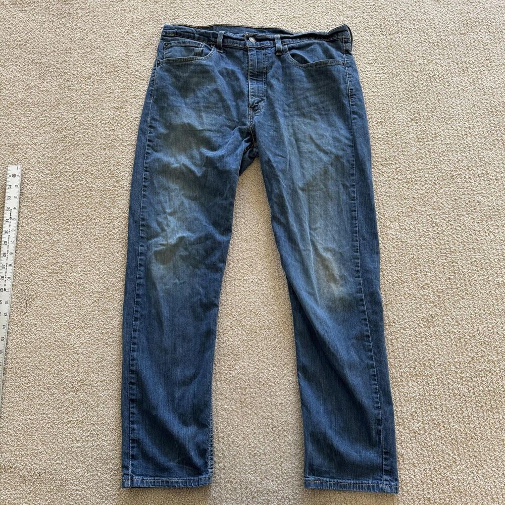 Vintage Levi's 502 Jeans Mens 36x32 Blue Medium Wash Regular Tapered